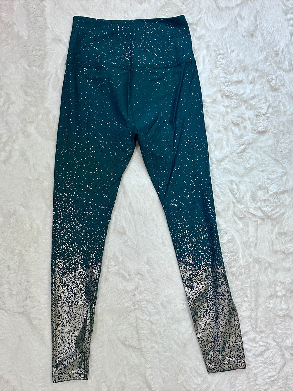Green Sparkle Leggings